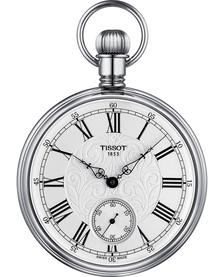 Часы Tissot Lepine Mechanical T861.405.99.033.00 — мужские, белый