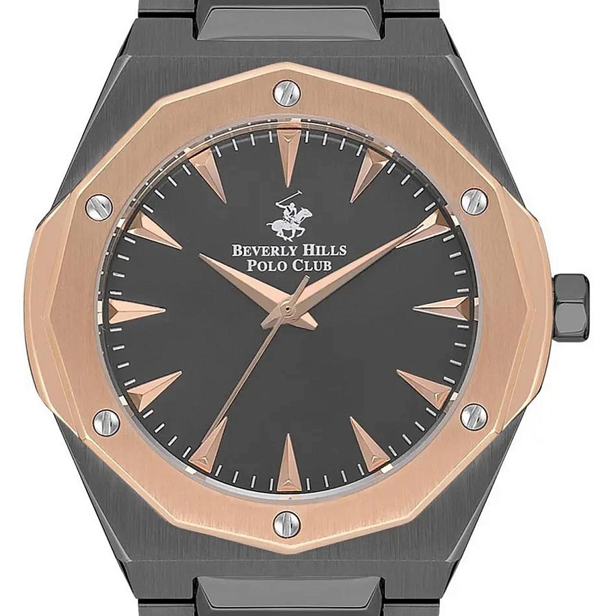 Часы Beverly Hills Polo Club BP3554X.850 — кварцевые, сталь металл