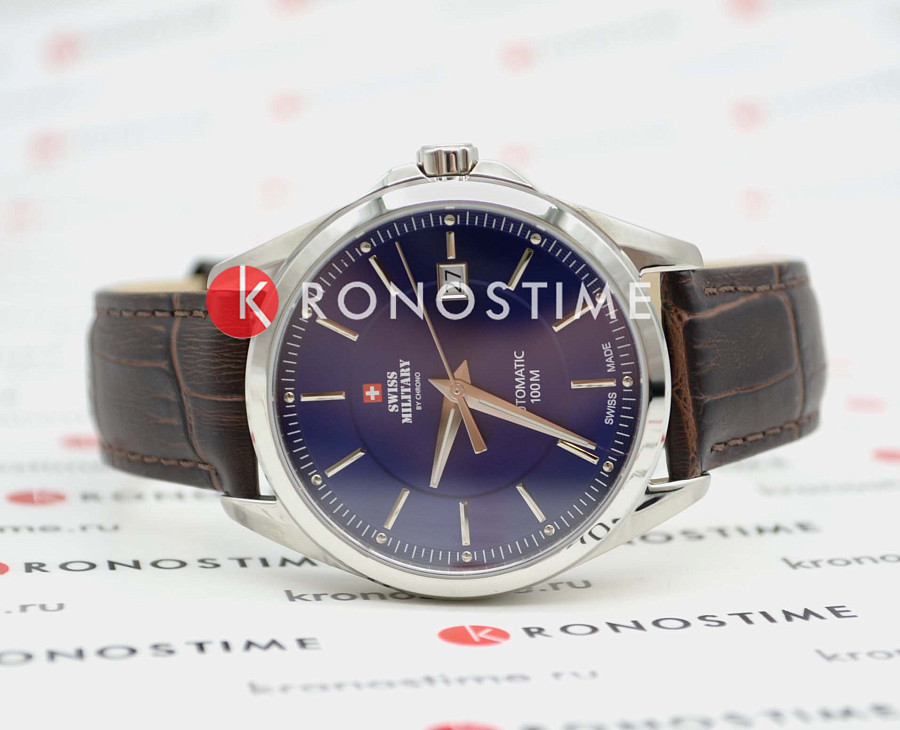 Часы Swiss Military by Chrono Automatic Collection SMA34085.15 — сталь металл, Швейцария