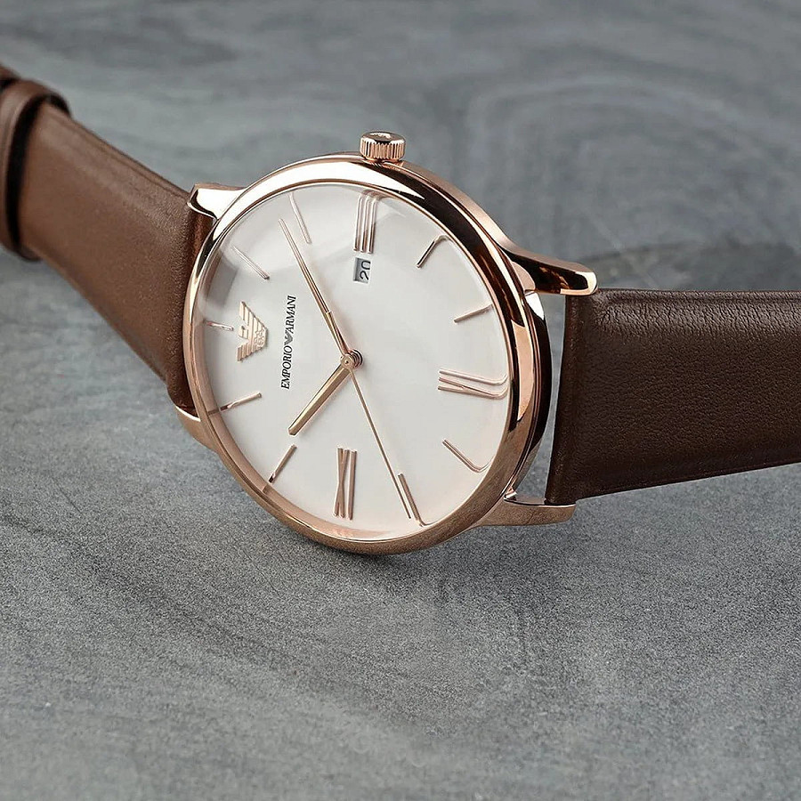 Часы Emporio Armani AR11572 — белый, сталь металл