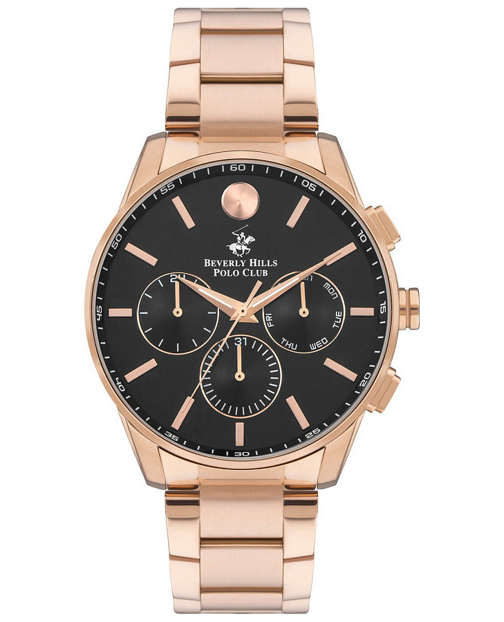 Часы Beverly Hills Polo Club BP3396X.450 — мужские, черный