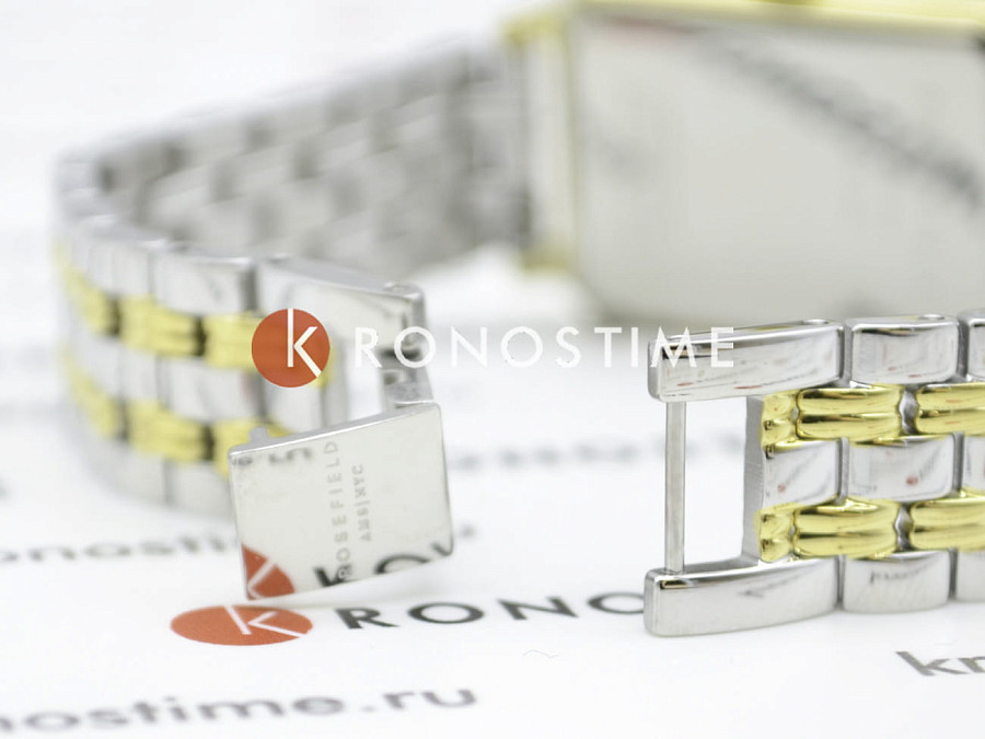 Часы Rosefield The Octagon OWSSSG-O48 — серебристый, сталь металл