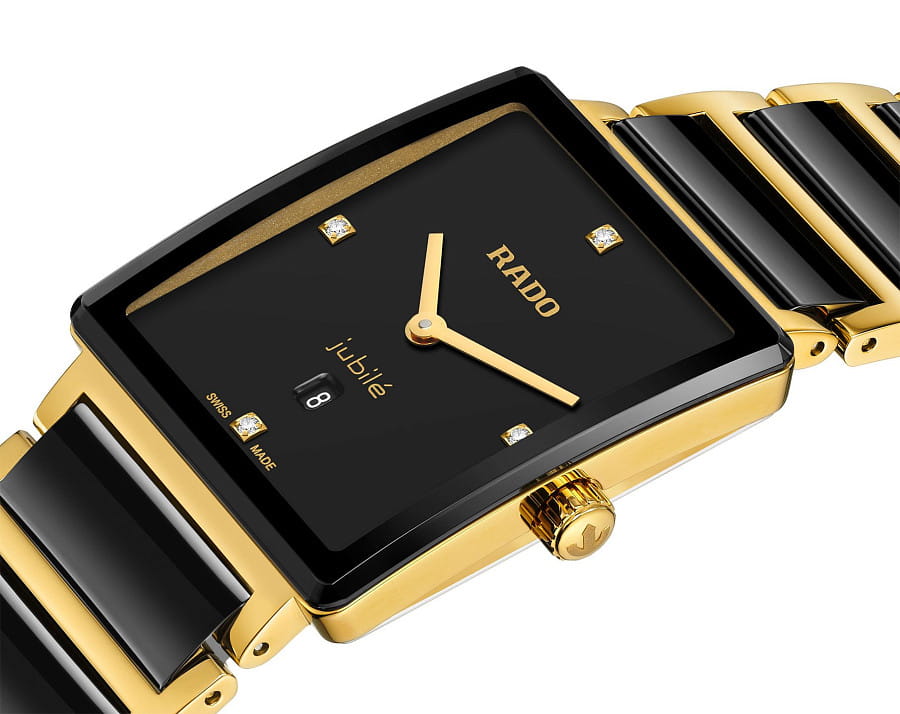 Часы Rado Integral Diamonds R20254712 — кварцевые, сталь металл