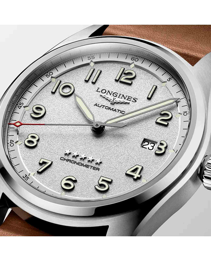 Часы Longines Spirit Prestige Edition L3.811.4.73.9 — серебристый, сталь