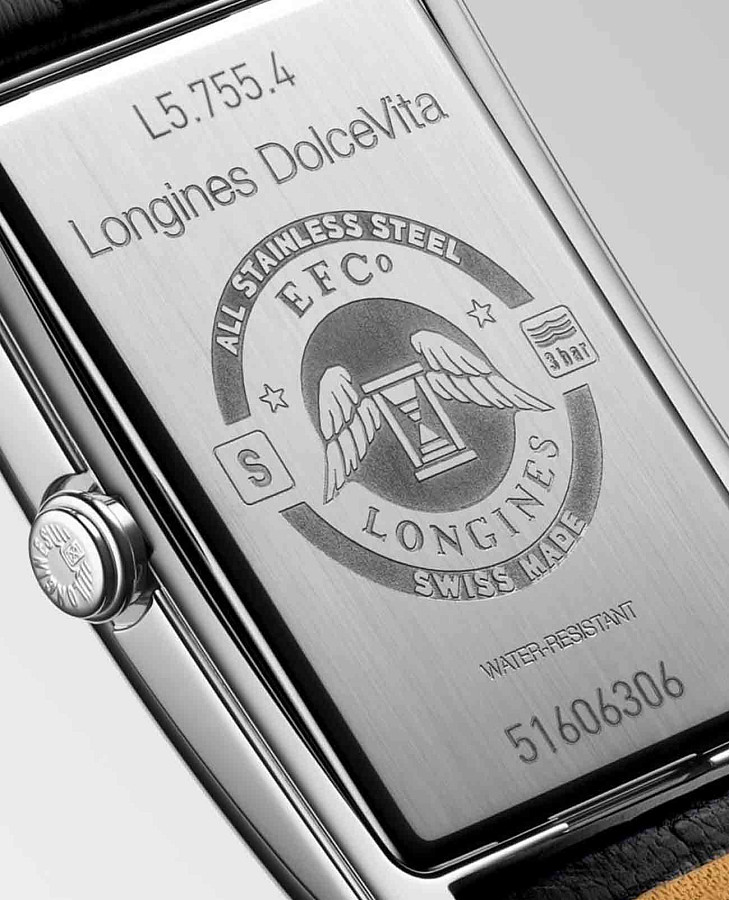 Часы Longines DolceVita L5.755.4.71.0 — женские, кожаный
