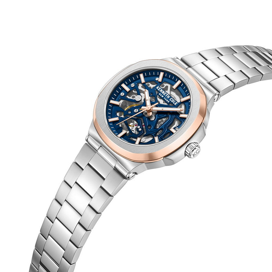 Часы Kenneth Cole Automatic KCWGY0046201 — мужские, серебристый