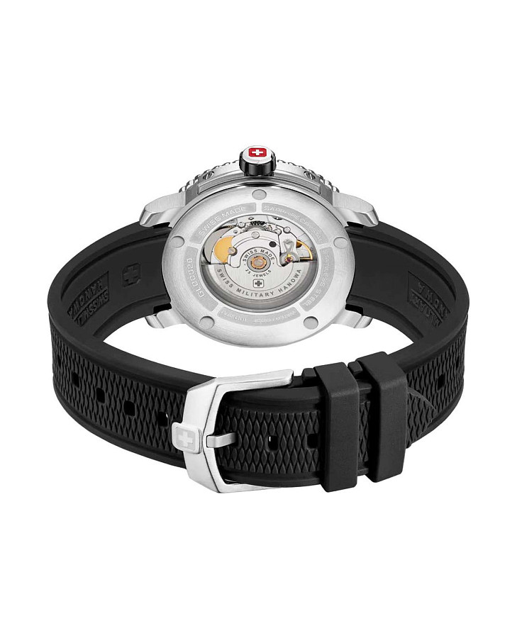 Часы Swiss Military Hanowa Maitre Plongeur SMWGL0002001-SET — нержавеющая сталь, мужские