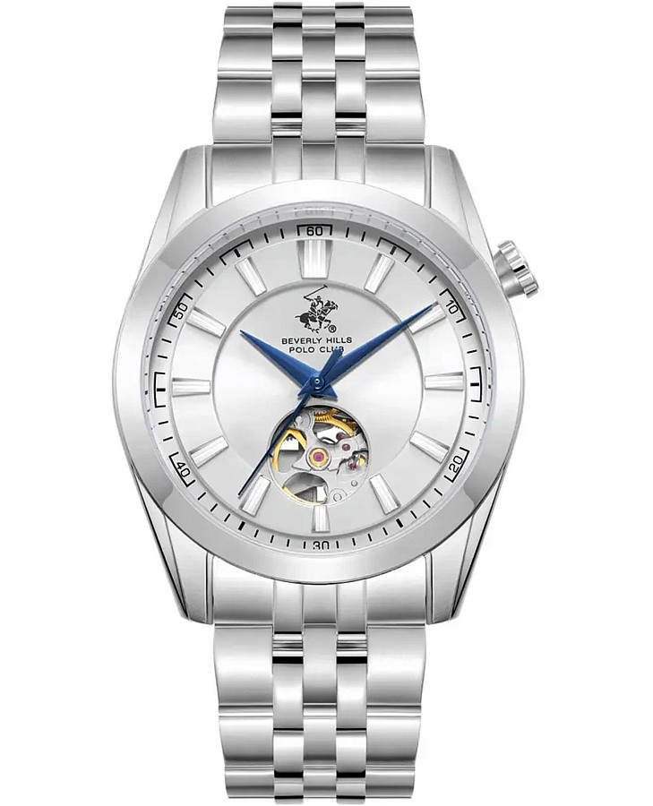 Часы Beverly Hills Polo Club BP3816X.330 — мужские, серебристый