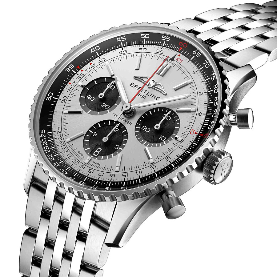 Часы Breitling Navitimer B01 Chronograph 43 AB0138241G1A1 — Швейцария, механические