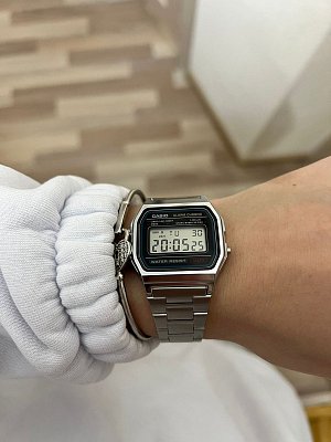 Фото покупателя: Японские наручные часы Casio Vintage A158WA-1DF (A158WA-1)