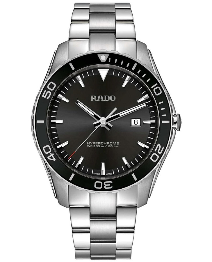 Часы Rado Hyperchrome R32156163 — мужские, черный
