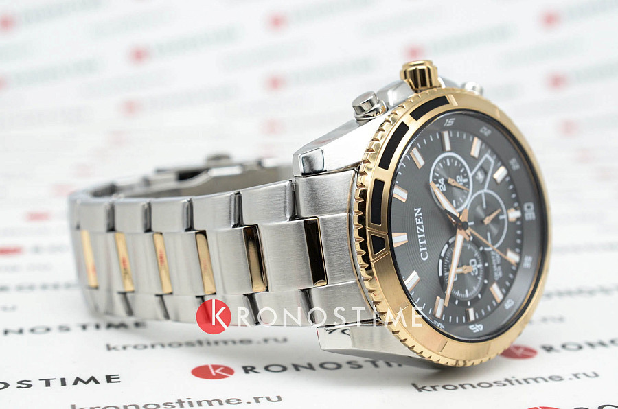 Часы Citizen Chronograph AN8204-59H — сталь металл, Япония