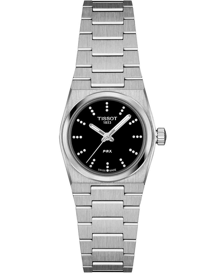 Часы Tissot PRX 25 mm T137.010.11.056.00 — женские, черный