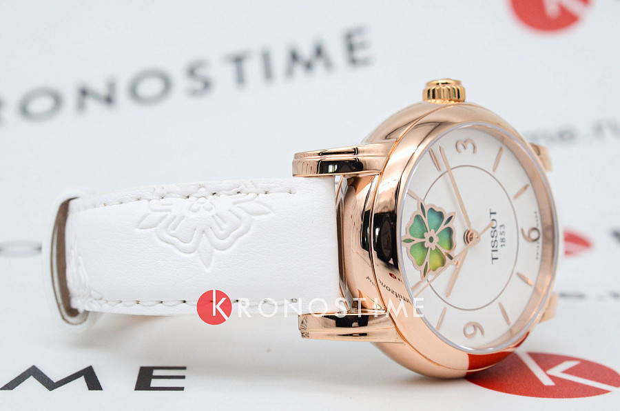 Часы Tissot Lady Heart Flower Powermatic 80 T050.207.37.017.05 — металл сталь, Швейцария
