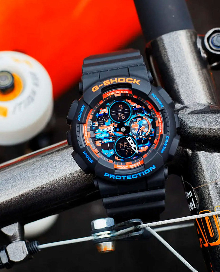 Часы Casio G-Shock GA-140CT-1A — артикул GA-140CT-1A