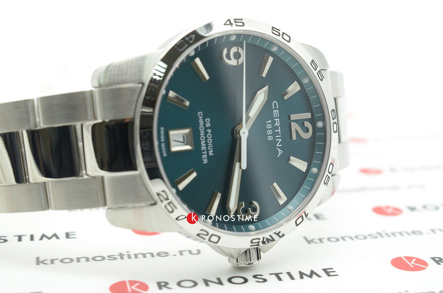 Часы Certina DS Podium 40mm C034.451.11.097.00 — нержавеющая сталь, мужские