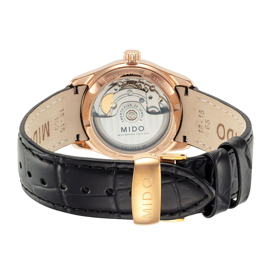 Часы Mido Belluna M024.207.36.036.00 — кожаный, мужские