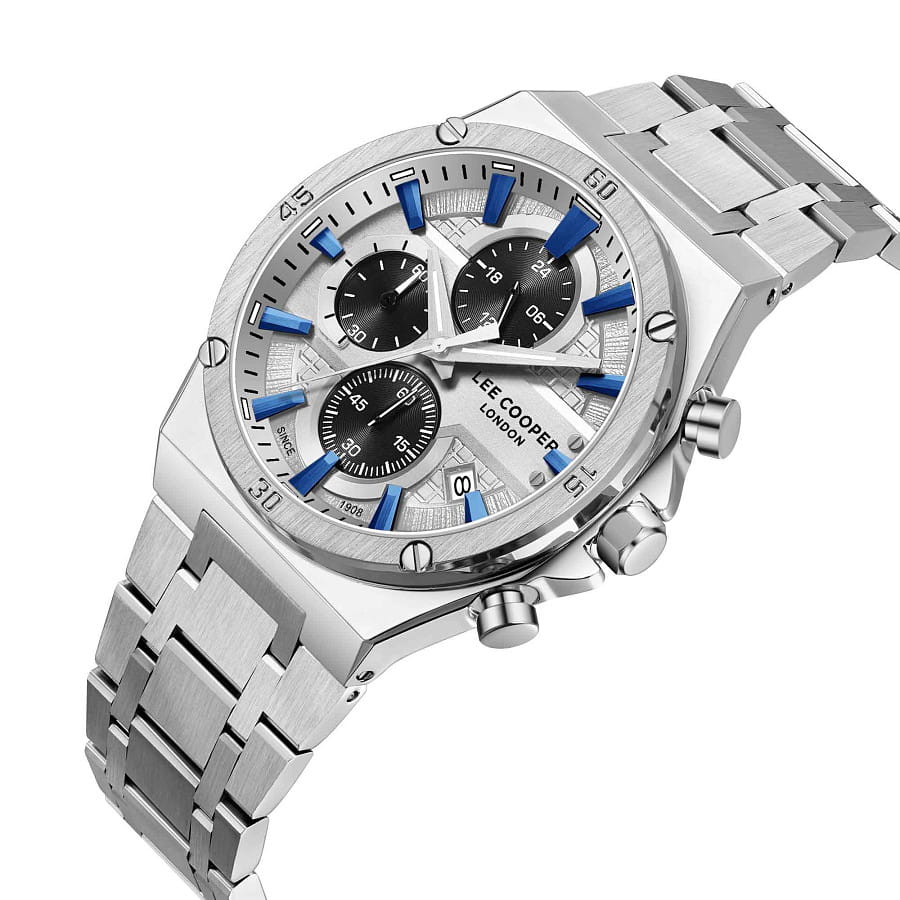 Часы Lee Cooper LC08171.300 — кварцевые, металл сталь