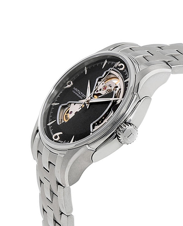Часы Hamilton Jazzmaster Open Heart Auto H32565135 — женские, нержавеющая сталь