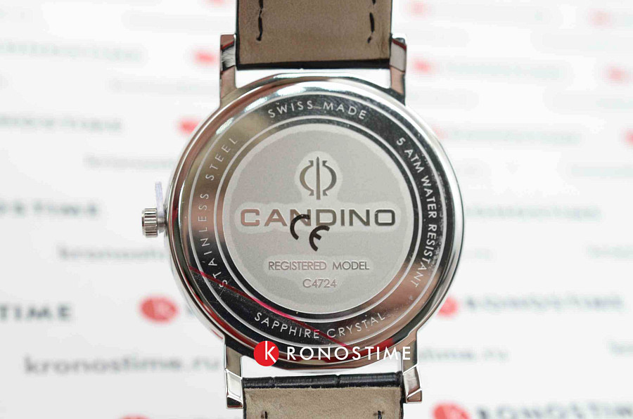 Часы Candino Couple C4724/3 — кожаный, мужские