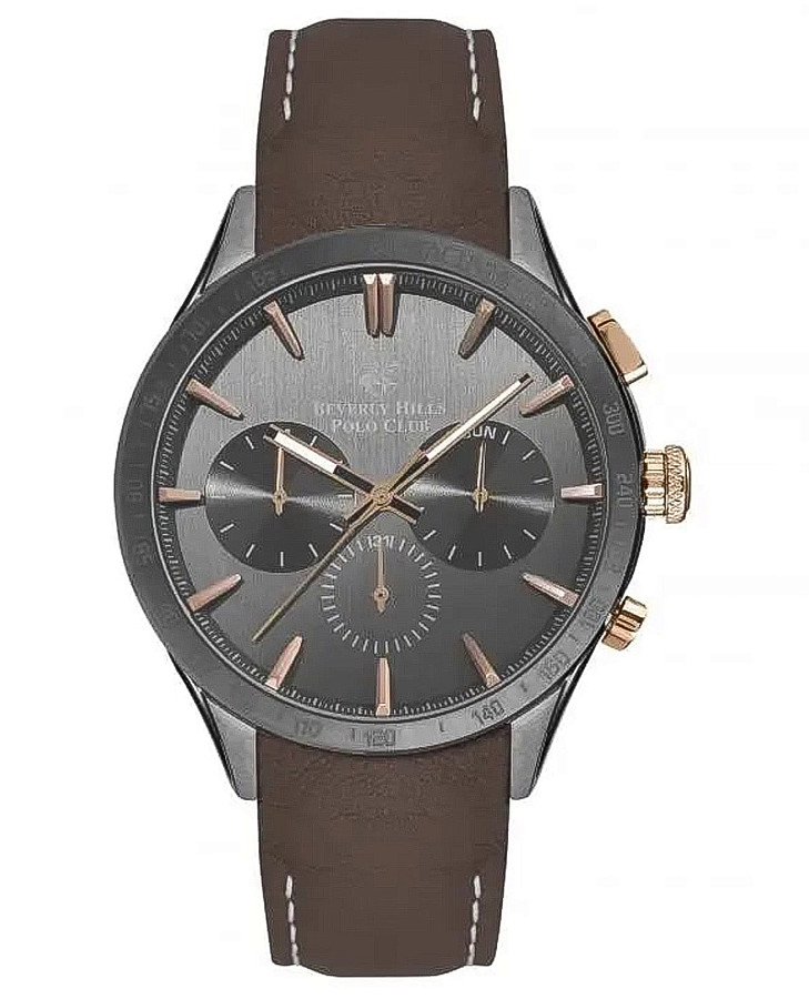 Часы Beverly Hills Polo Club BP3251X.062 — мужские, серый