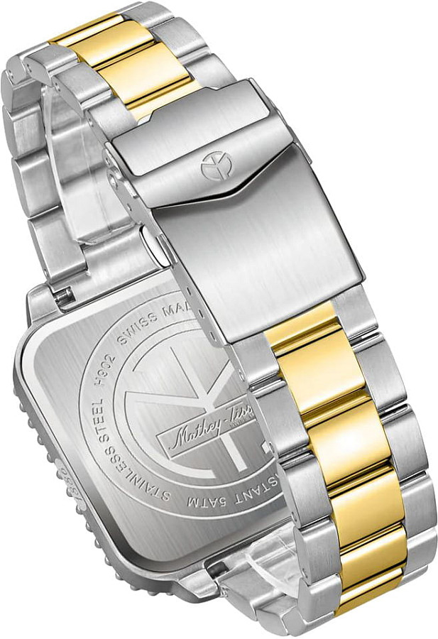 Часы Mathey-Tissot Mathy H902QBBU — нержавеющая сталь с pvd-покрытием, мужские