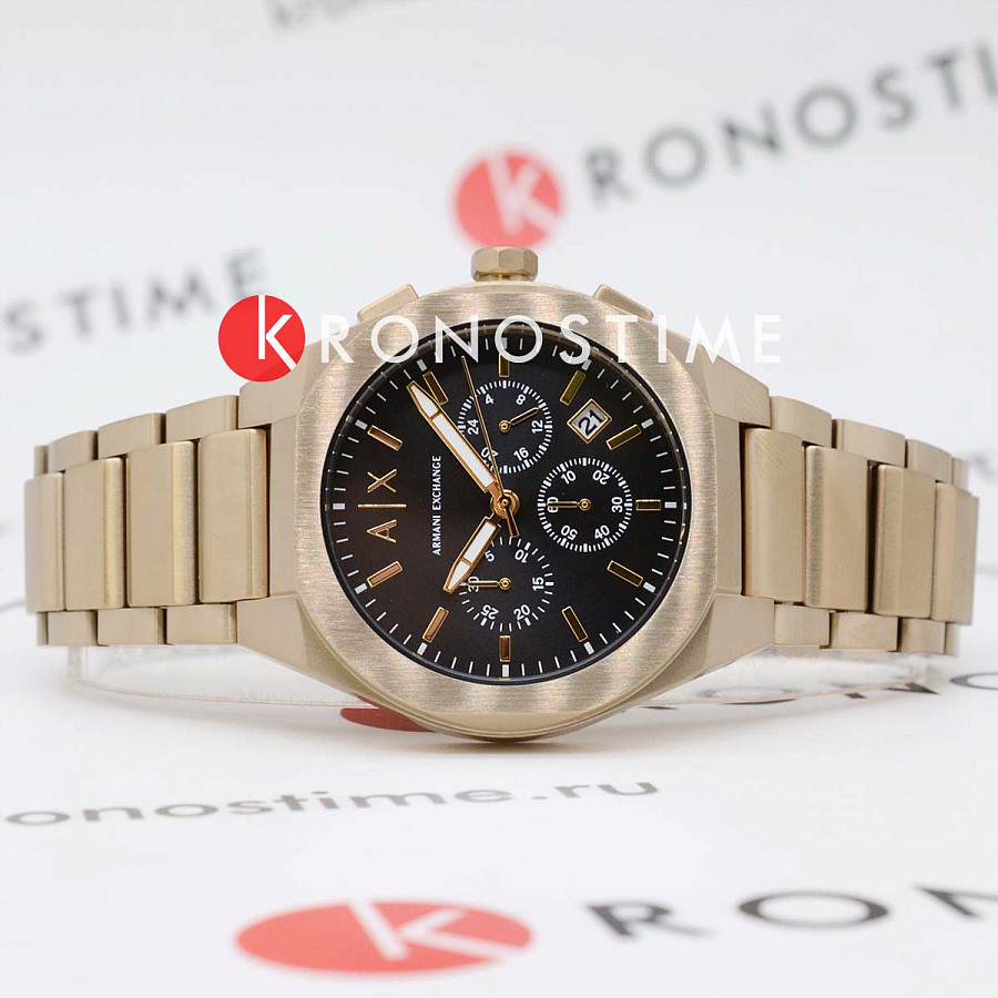 Часы Armani Exchange Rafael AX4180 — кварцевые, металл сталь