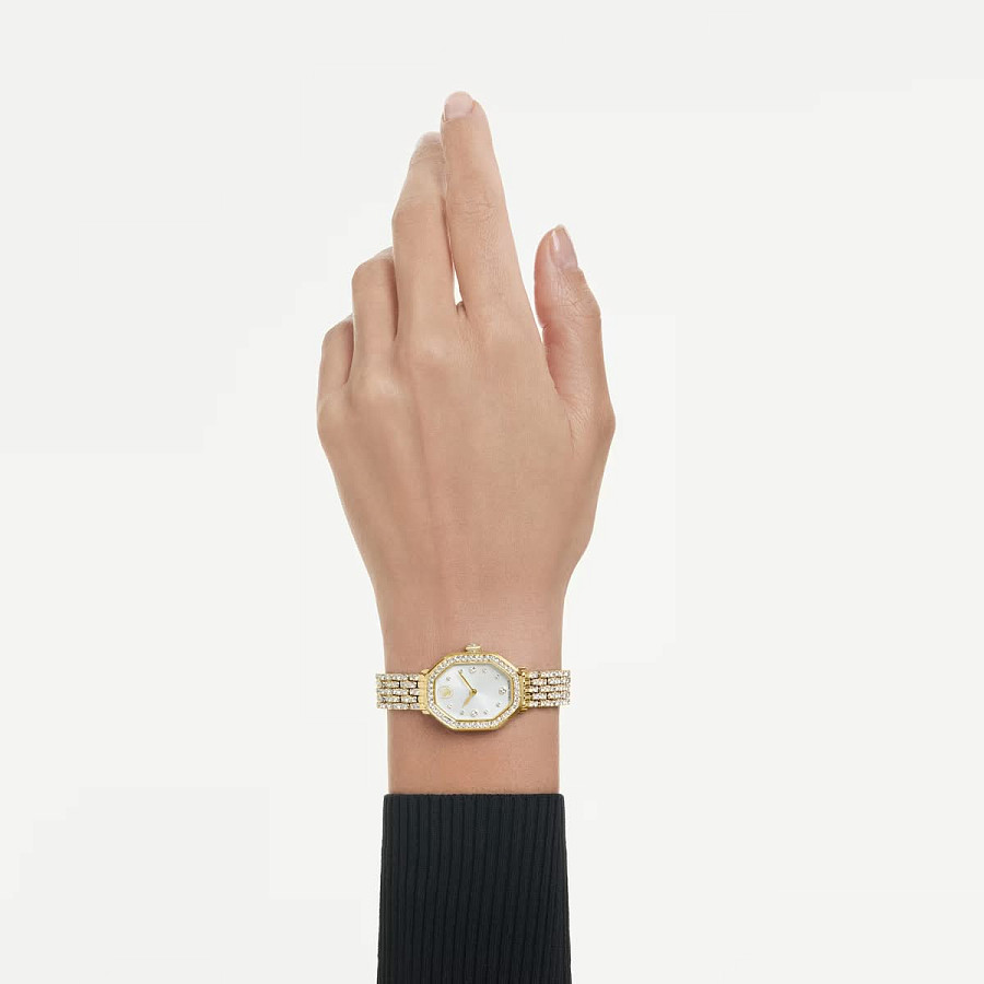 Часы Swarovski Dextera Octagon 5749453 — нержавеющая сталь с ip-покрытием, женские
