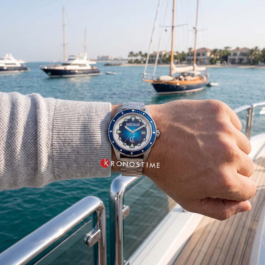 Часы Just Cavalli Sogno JC1G341M0055 — нержавеющая сталь, мужские