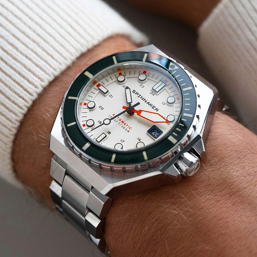 Часы Spinnaker Dumas SP-5081-HH — механические, сталь металл