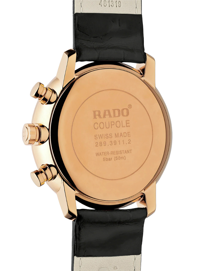 Часы Rado Coupole Classic R22911165 — кварцевые, сталь металл
