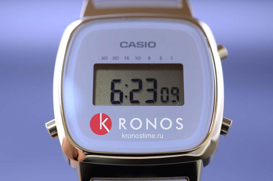 Часы Casio Collection LA670WEFL-9 — кварцевые, пластик