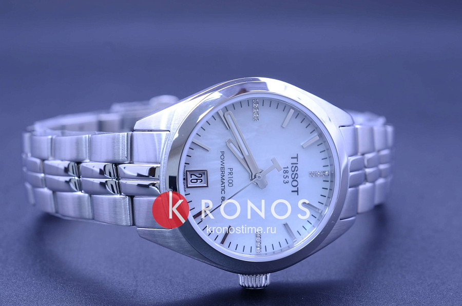 Часы Tissot PR 100 Powermatic 80 Lady T101.207.11.116.00 — артикул T1012071111600