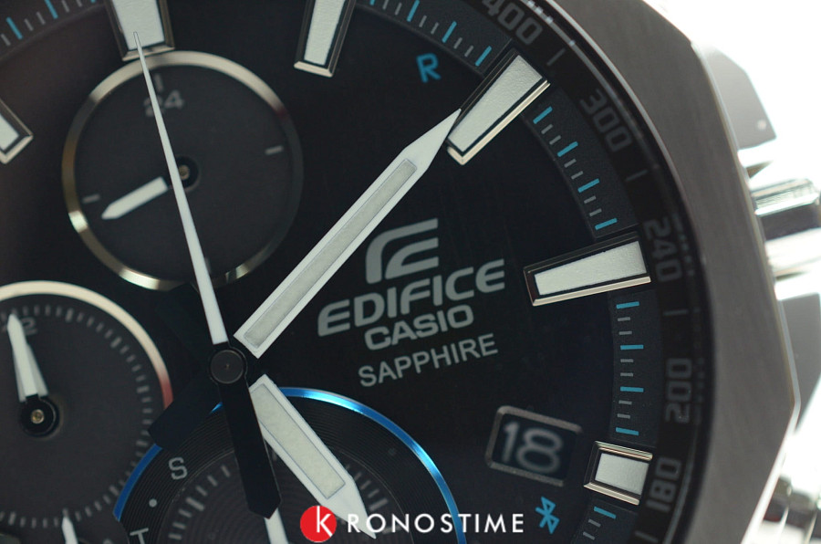 Часы Casio Edifice EQB-1100D-1A — металл сталь, Япония