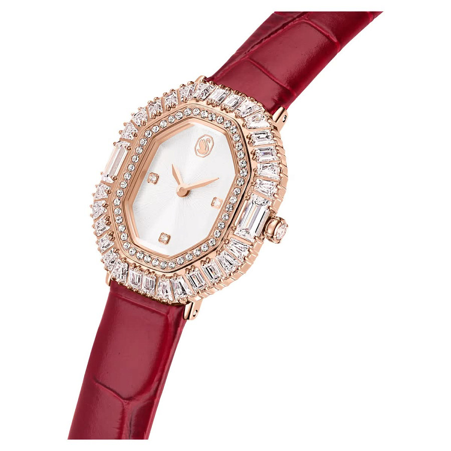 Часы Swarovski Matrix Octagon 5746375 — кожаный, женские