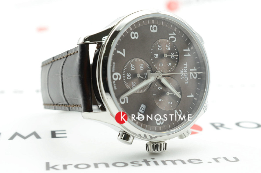 Часы Tissot Chrono XL Classic T116.617.16.297.00 — мужские, кожаный