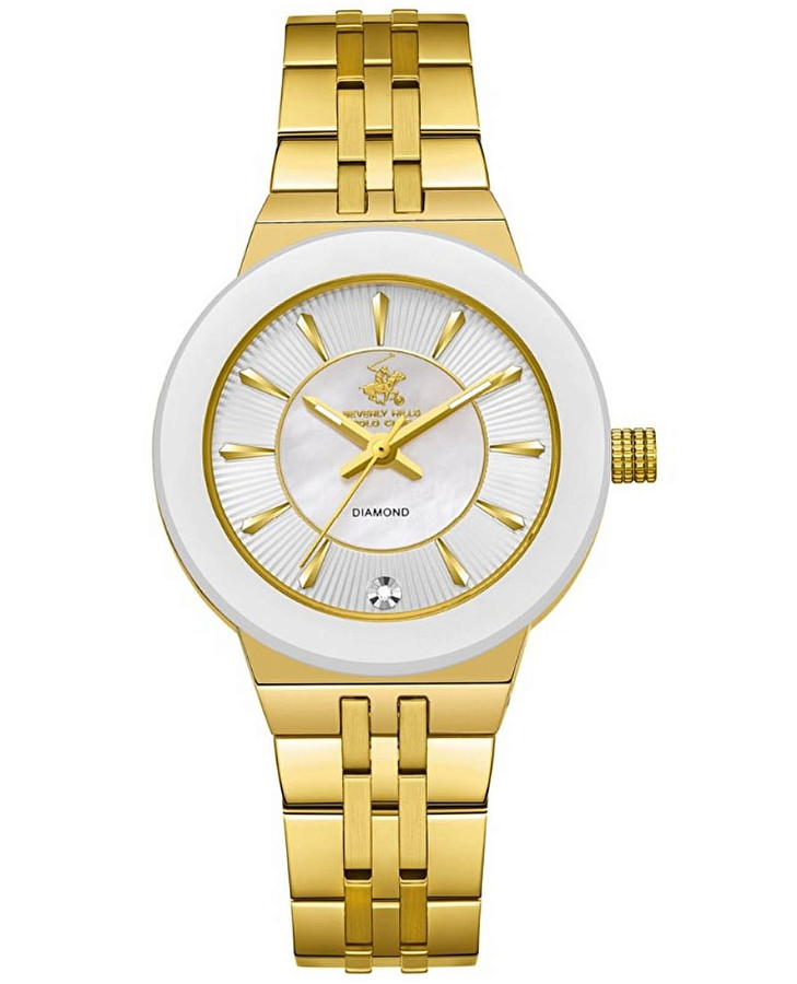 Часы Beverly Hills Polo Club BP3689X.120 — мужские, белый