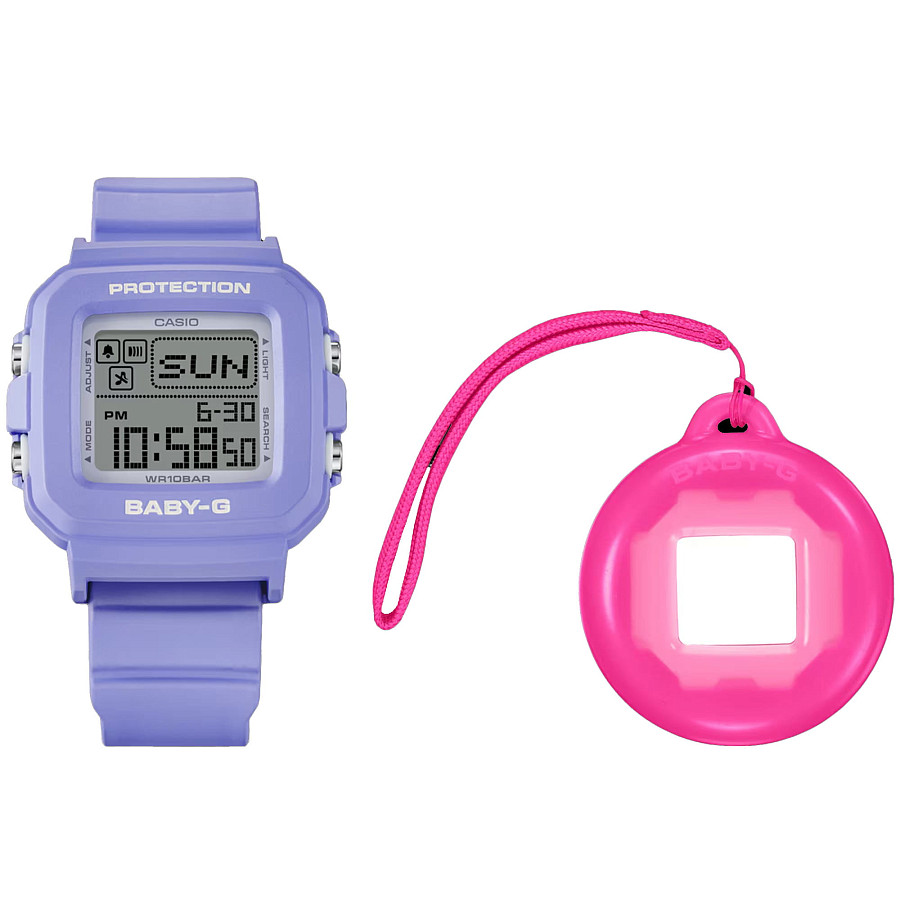 Часы Casio Baby-G BGD-10K-6DR (BGD-10K-6) — пластик, женские