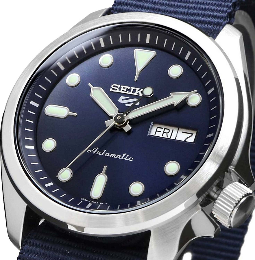 Часы Seiko 5 Sports SRPE63K1 — нейлон, мужские