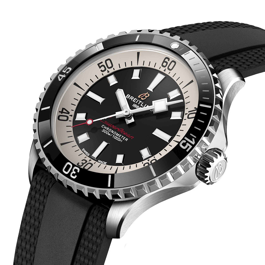 Часы Breitling Superocean Automatic 44 A17376211B1S1 — механические, сталь металл