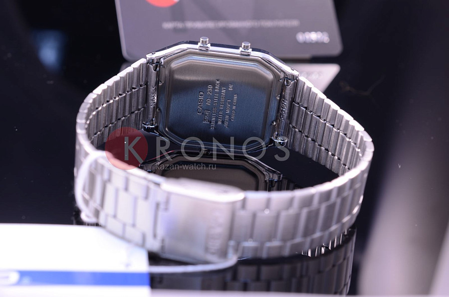 Часы Casio Vintage AQ-230A-7DER — мужские, серебристый