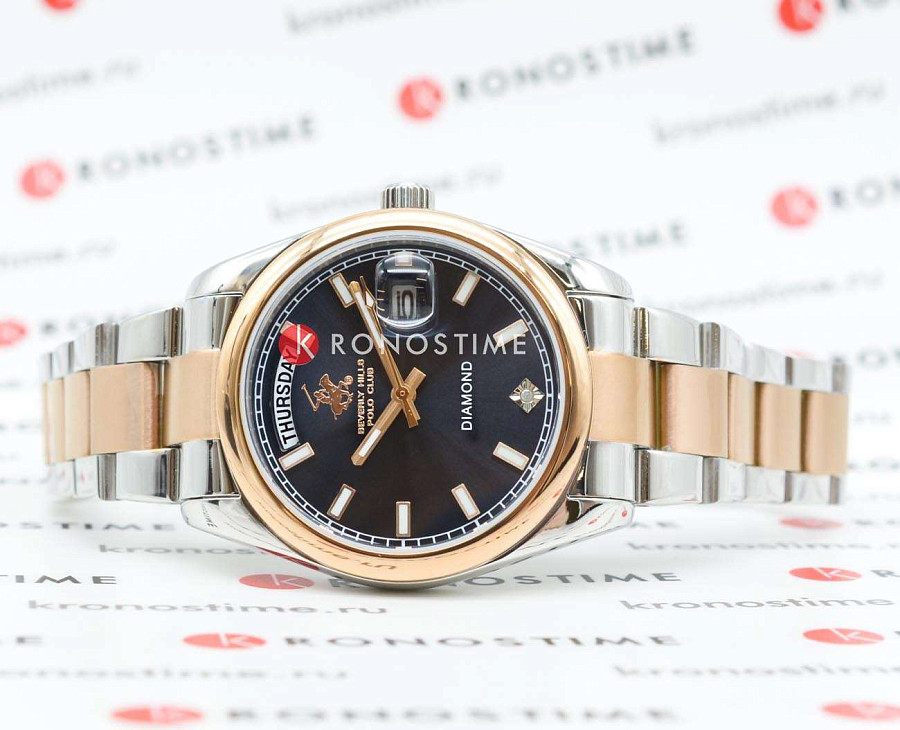 Часы Beverly Hills Polo Club BP3709X.590 — кварцевые, металл сталь