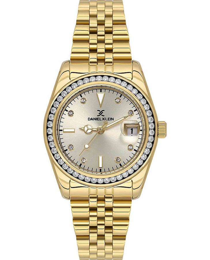 Часы Daniel Klein Premium DK.1.13715-2 — женские, шампань