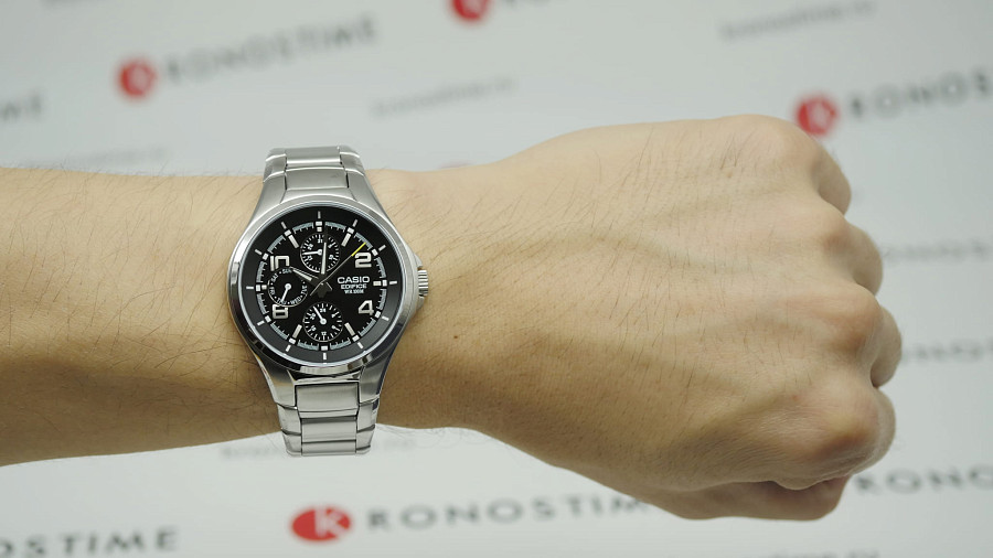 Часы Casio Edifice EF-316D-1A — металл сталь, нержавеющая сталь