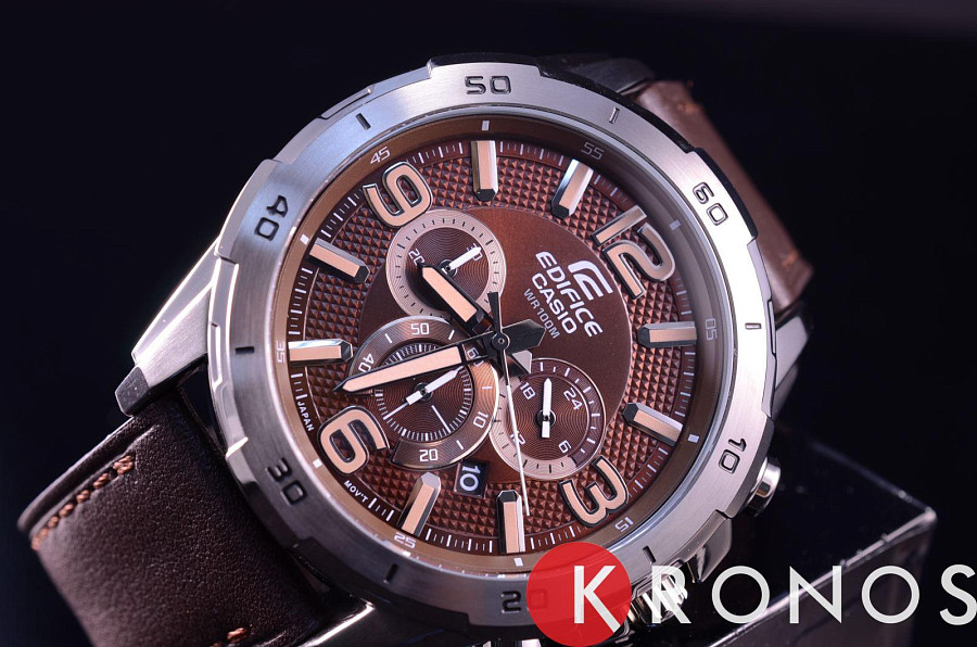 Часы Casio Edifice EFR-538L-5A — сталь металл, Япония