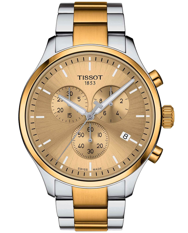 Часы Tissot Chrono XL Classic T116.617.22.021.00 — мужские, шампань