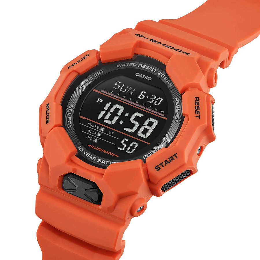 Часы Casio G-Shock GD-010-4 — электронные, карбон пластик