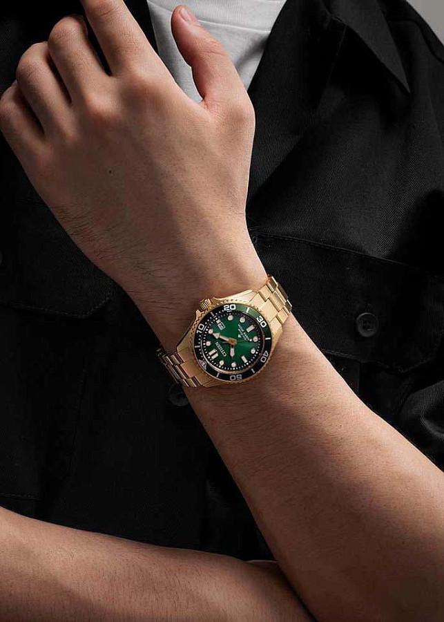 Часы Citizen Promaster BN0262-59W — кварцевые, сталь металл