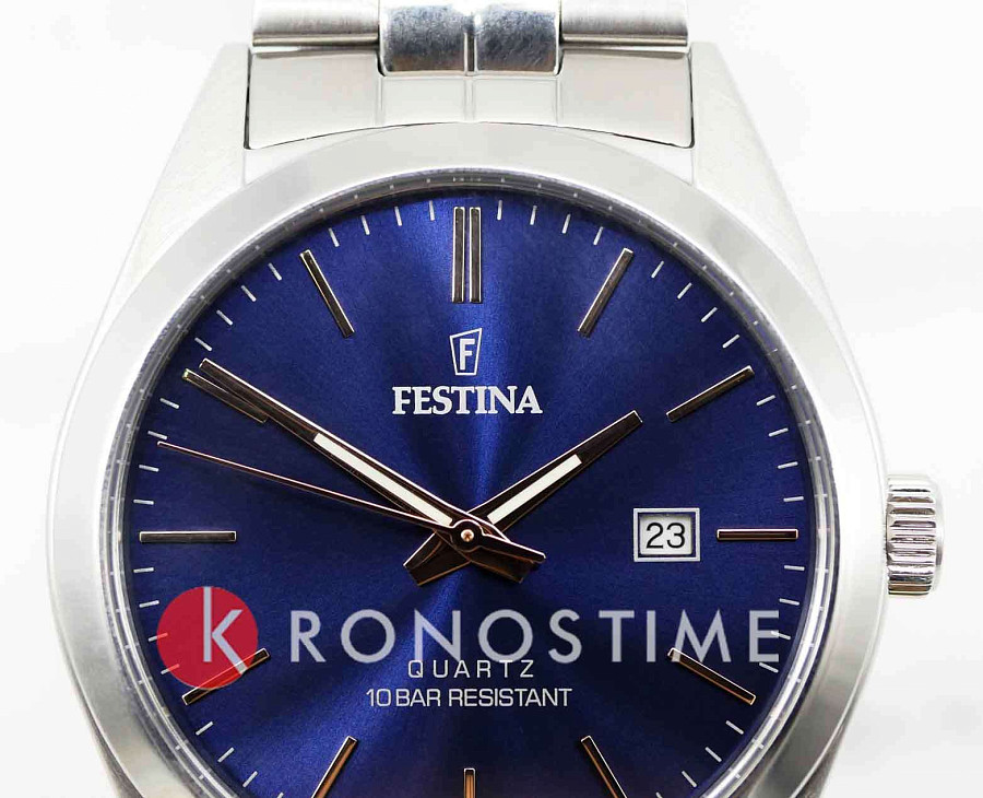 Часы Festina Classics F20437/B — металл сталь, Испания