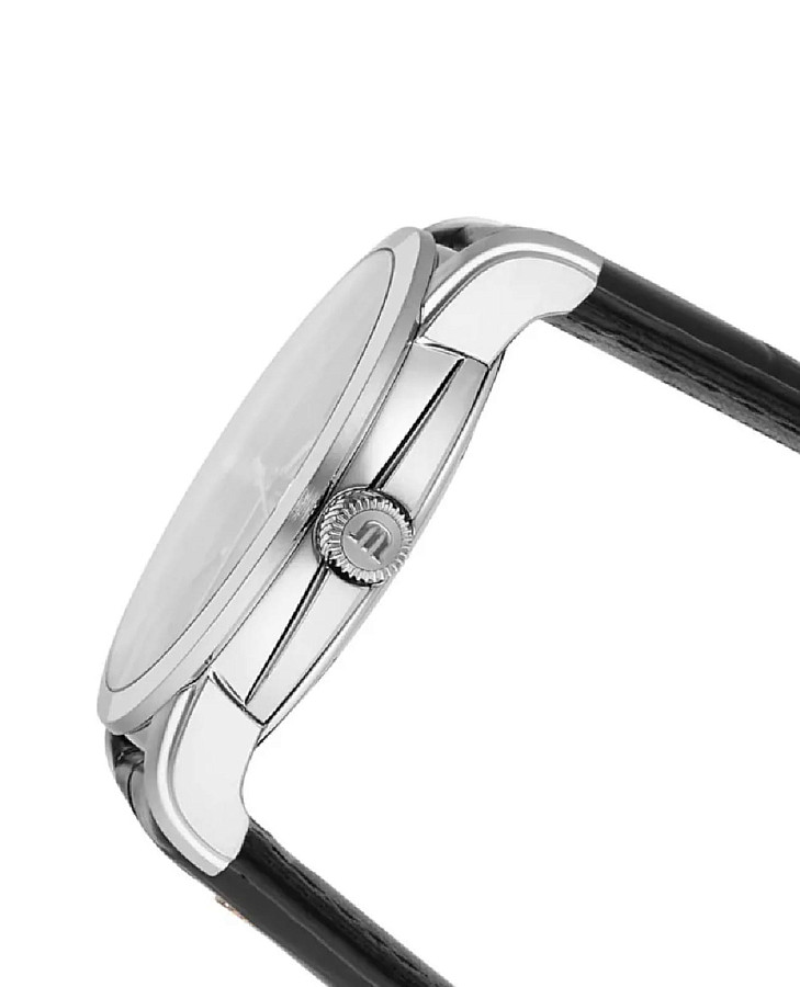 Часы Maurice Lacroix Pontos Day Date PT6358-SS001-332-2 — кожаный, мужские